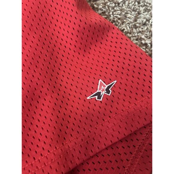 Alleson Athletic XXL Phillies Jersey Red 15 No Name Vintage Mesh Button Down‎ - Picture 8 of 10